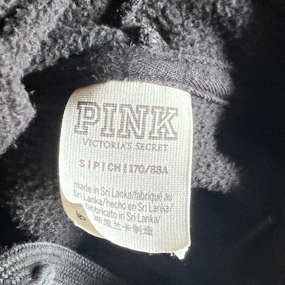 PINK Victoria's Secret black Hoodie - Picture 2 of 2